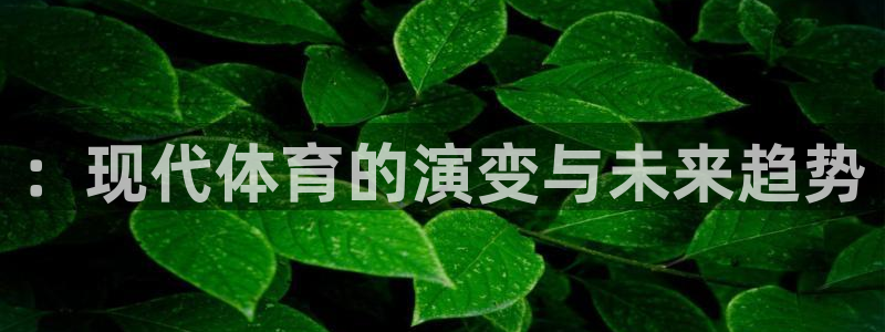 皇冠277体育：：现代体育的演变与未来趋势