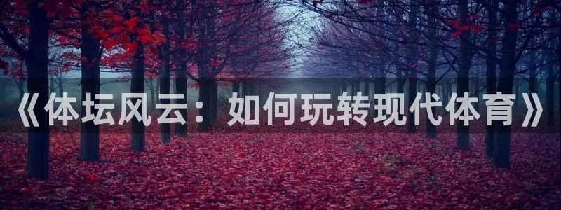 皇冠277体育：《体坛风云：如何玩转现代体育》
